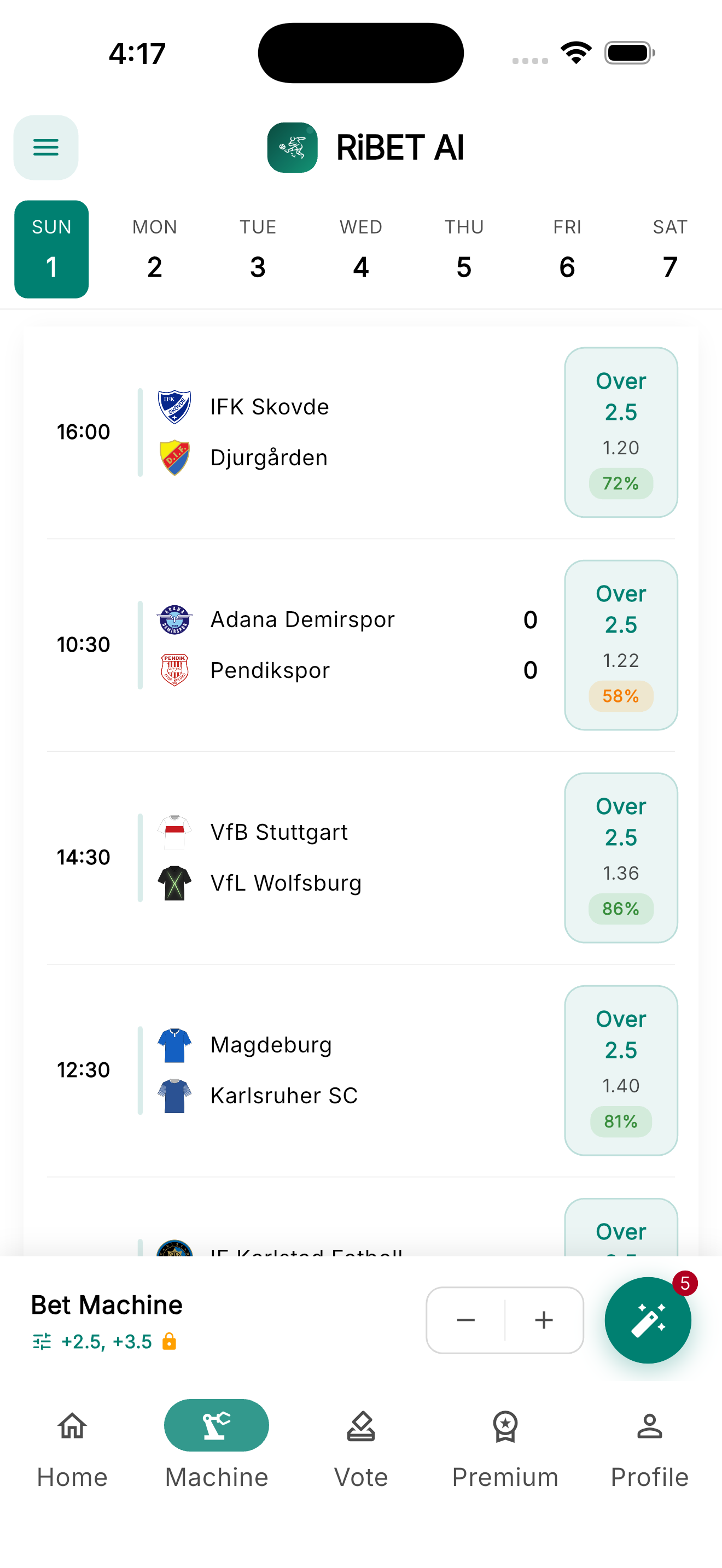 Match Predictions